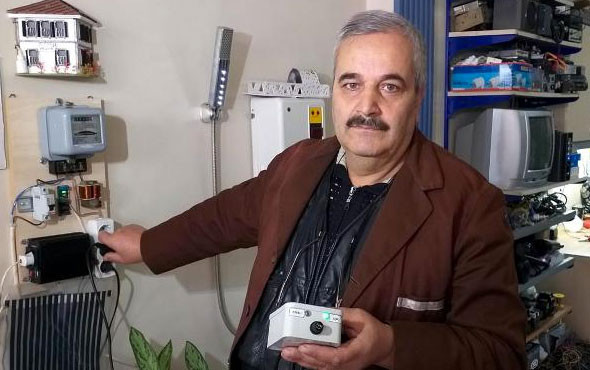 Geliştirdiği cihazla elektrikte kendisine yüzde 25 indirim yapıyor! - Resim: 3