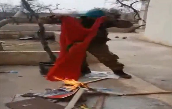 Afrin'den taze görüntüler PKK karargahı böyle imha edildi - Resim: 2