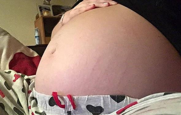 7 aylık hamile olduğunu zannediyordu gerçeği öğrenince dünyası yıkıldı - Resim: 4