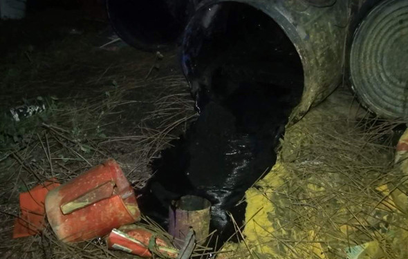 Ormanlık alanda şok görüntüler! Vatandaşın hayatını hiçe saydılar... - Resim: 3