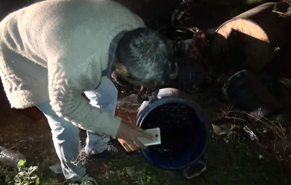 Ormanlık alanda şok görüntüler! Vatandaşın hayatını hiçe saydılar... - Resim: 4