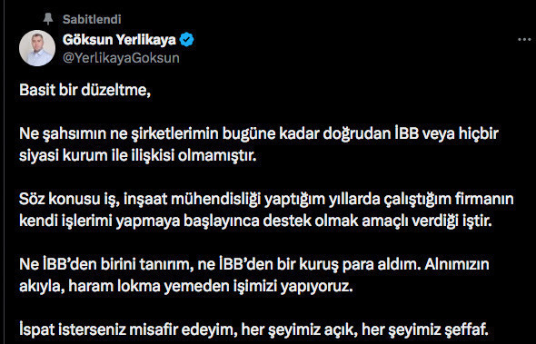 Nedim Şener paylaştı: İBB'den onarım ihalesi aldı Kılıçdaroğlu'na küfretti - Resim: 1