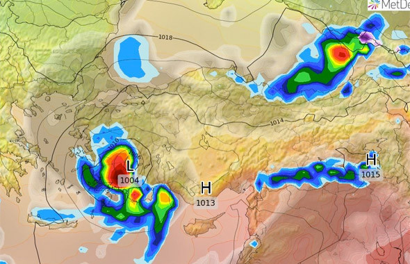 İzmir ve Ege'nin kıyılarında Kırbaç Kasırgası alarmı! Meteoroloji uyardı - Resim: 1