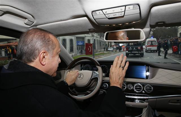 Kasımpaşa Tüneli açıldı! Direksiyonun başına Erdoğan geçti - Resim: 4