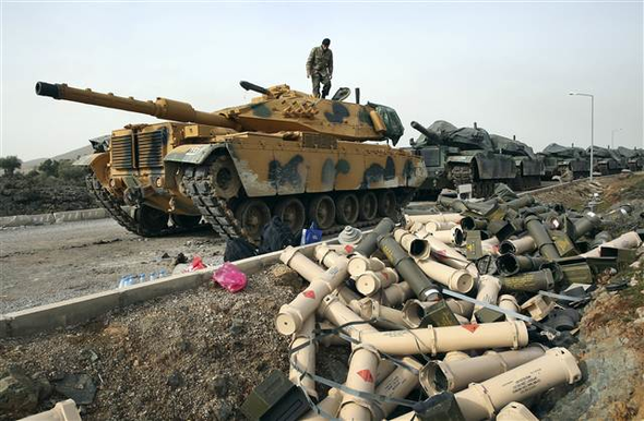 Afrin harekatı dünyanın gündeminde! Bu fotoğrafları geçtiler - Resim: 2
