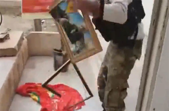 Afrin'den taze görüntüler PKK karargahı böyle imha edildi - Resim: 3