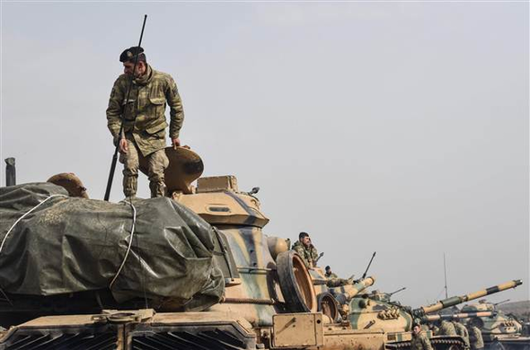 Afrin harekatı dünyanın gündeminde! Bu fotoğrafları geçtiler - Resim: 4