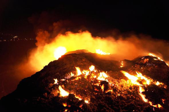 Denizli'de yangın paniği: Kilometrelerce uzaktan görüldü! - Resim: 2