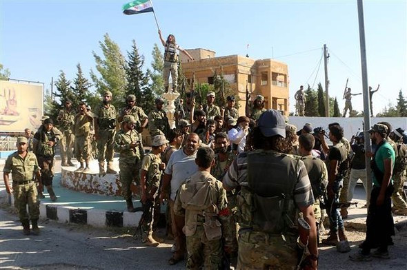 ÖSO Suriye'de 9 köyü daha ele geçirdi - Resim: 4