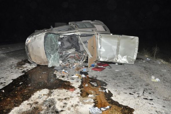 Kütahya'da korkunç kaza - Resim: 1