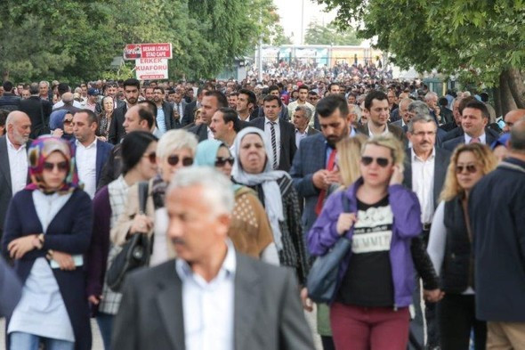 AK Parti ikinci olağanüstü kongresinden kareler - Resim: 3