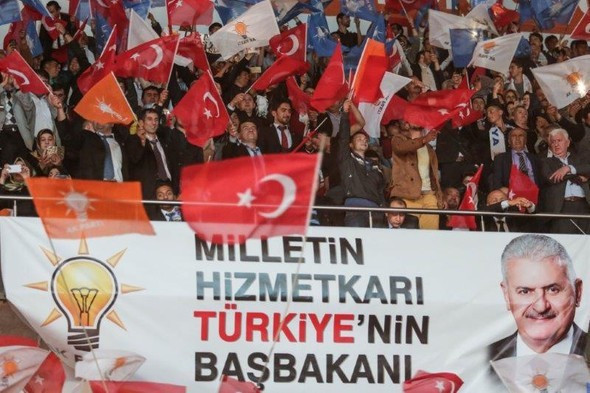 AK Parti ikinci olağanüstü kongresinden kareler - Resim: 4