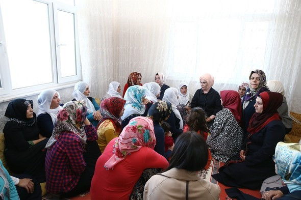 Erdoğan ve Yıldırım Diyarbakır'daki katliam köyünde - Resim: 2