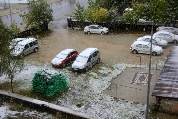 Yılın ilk karı yağdı İstanbul'a sadece 3 saat uzakta - Resim: 3