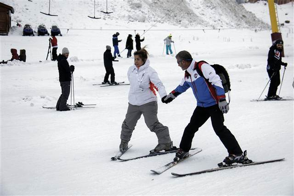 Uludağ'da eğlence mekanları doldu - Resim: 3