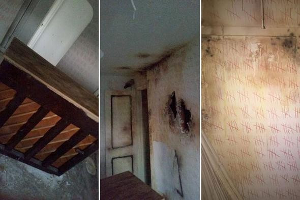 Eve girince dehşeti yaşadı duvar yazılarında büyük korku - Resim: 2