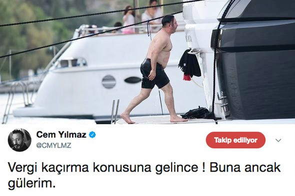 Cem Yılmaz'ın yatındaki ABD bayrağı ne iş! İşin aslı bomba - Resim: 3