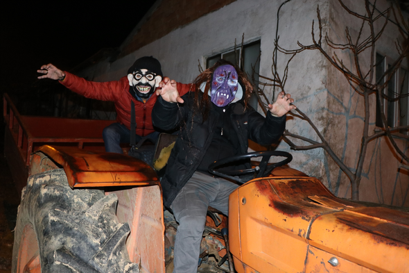 Çamlıca köyünde eski bir Balkan geleneği olan "Bocuk Gecesi" kutlandı - Resim: 2