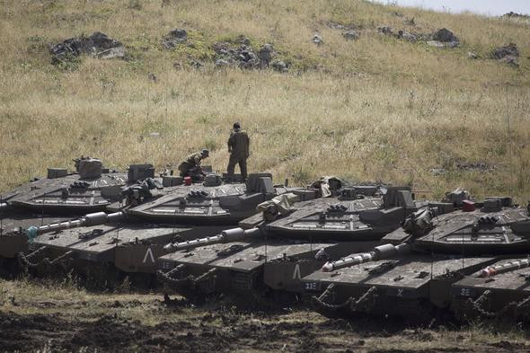 Korkutan haber! İsrail ordusu sınırda böyle görüntülendi... - Resim: 4