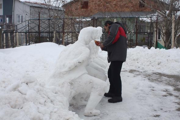 Kardan öyle bir şey yaptı ki gören bir daha baktı - Resim: 3