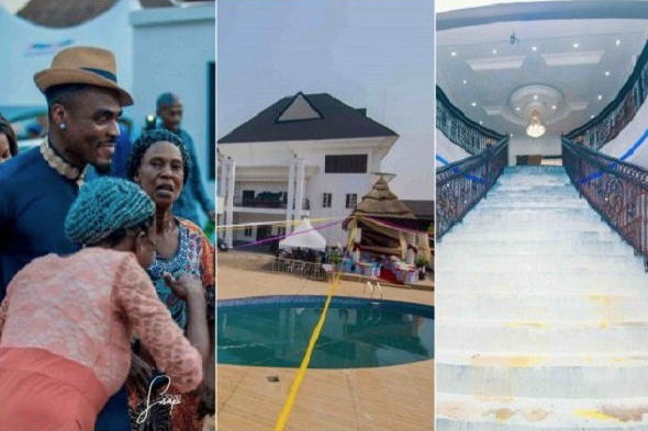 Emenike'den yeni evinde çılgın parti! Paralar havaya saçıldı - Resim: 1