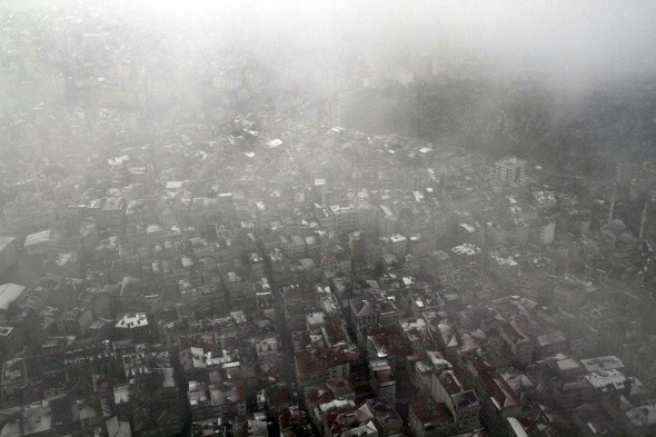 İstanbul'un kar manzarası böyle görüntülendi - Resim: 1