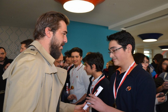 'Diriliş Ertuğrul' dizisinin sırrını öğrencilere verdiler - Resim: 3