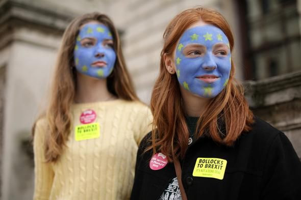 İngiltere'de 1 milyon kişi yeniden referandum için sokağa çıktı - Resim: 1