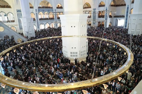 Büyük Çamlıca Camii resmi olarak açıldı! Erdoğan da katıldı - Resim: 1