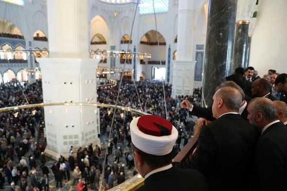 Büyük Çamlıca Camii resmi olarak açıldı! Erdoğan da katıldı - Resim: 4