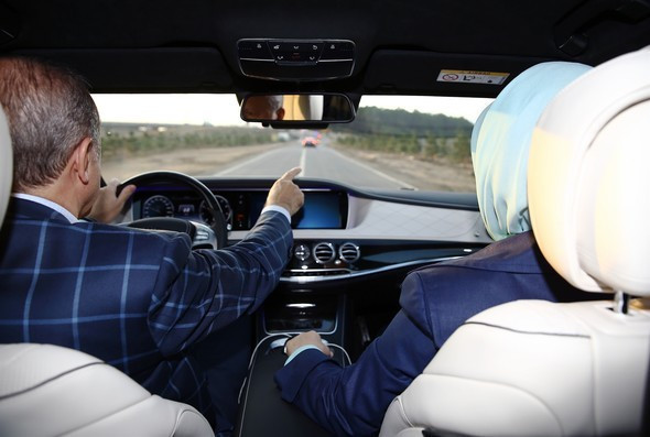 Erdoğan 3. köprüde direksiyona geçti - Resim: 4