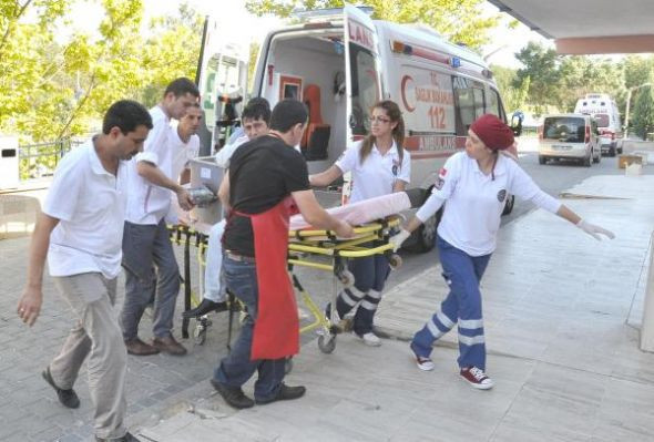 Hastaneye böyle gitti - Resim: 3