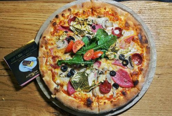 Bu pizza yenmez Firavun ve Roma krallarından esinlendi - Resim: 1