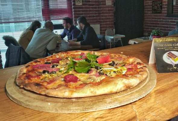 Bu pizza yenmez Firavun ve Roma krallarından esinlendi - Resim: 4