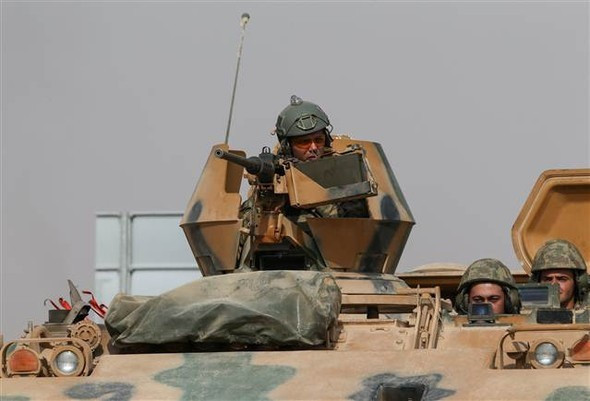 IŞİD'e hilal şeklinde kuşatma - Resim: 1