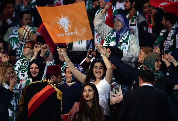 AK Parti kongresinden muhteşem görüntüler hınca hınç doldu! - Resim: 1