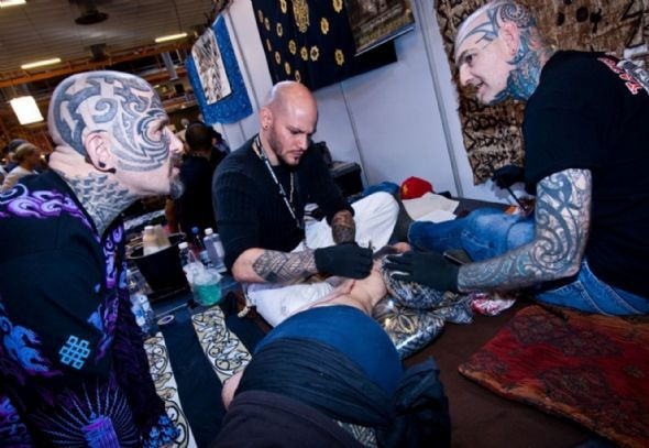 Dövme festivalinden ilginç kareler - Resim: 2