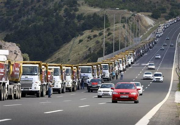 Ankara'da 400 araçlık 15 Temmuz konvoyu - Resim: 3
