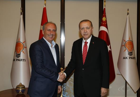 Cumhurbaşkanı Erdoğan, Muharrem İnce ile görüştü - Resim: 1