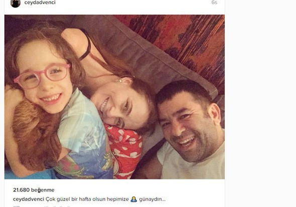 Ünlülerin instagram paylaşımları - Resim: 1