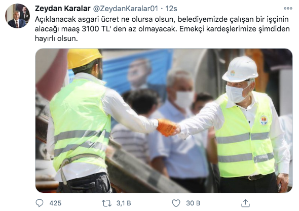 Zeydan Karalar'dan Adana Belediyesi çalışanlarını sevindiren asgari ücret açıklaması! - Resim: 0