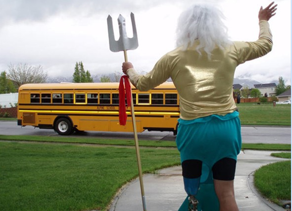 Utandıran okul uğurlaması - Resim: 1