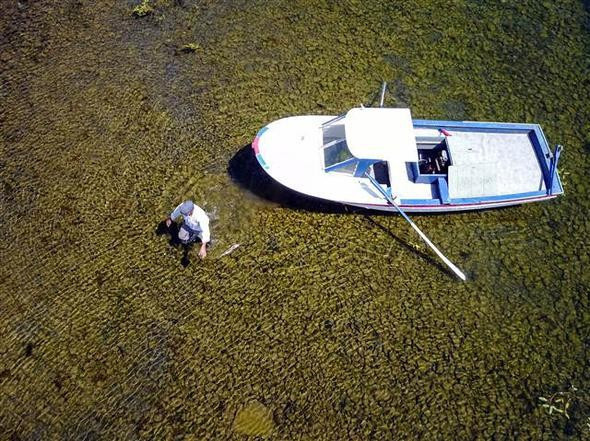 Yılın ilk yarısı buzla kaplı Balık Gölü'ne bir de bu mevsimde bakın - Resim: 2