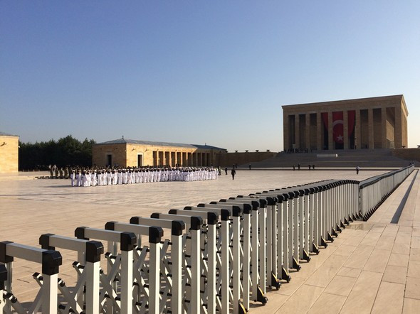 Anıtkabir'de böylesi ilk kez oldu! Bu sabah.. - Resim: 2