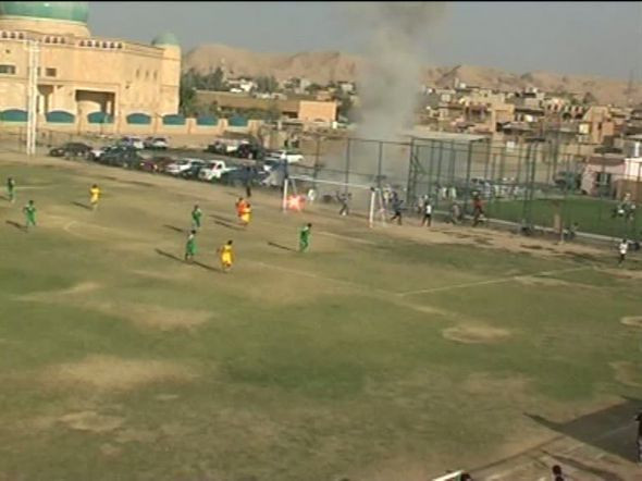 Futbol maçında patlama - Resim: 2