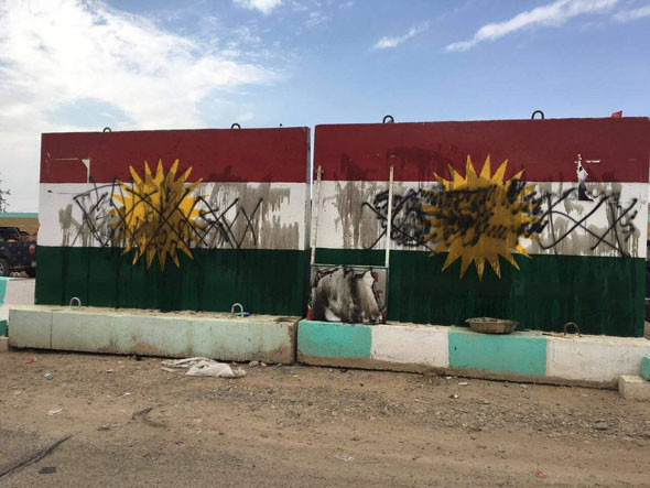 Irak ordusu peşmergeyi sürdüğü noktalarda! Bayraklar indiriliyor - Resim: 2