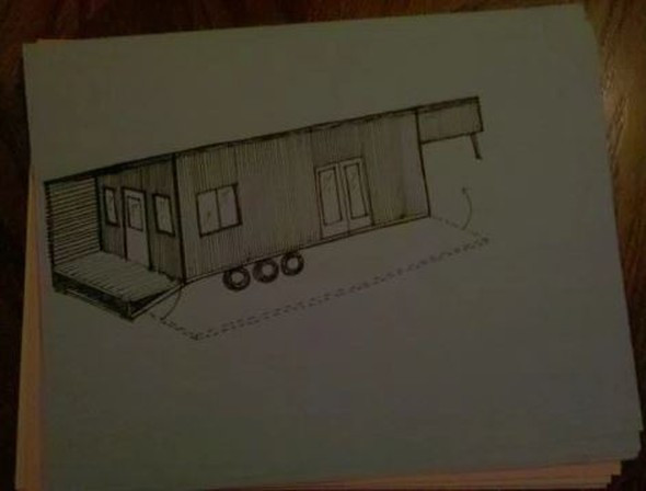 Ev kredisi çekmeyeceğim dedi kendi evini yaptı! - Resim: 2