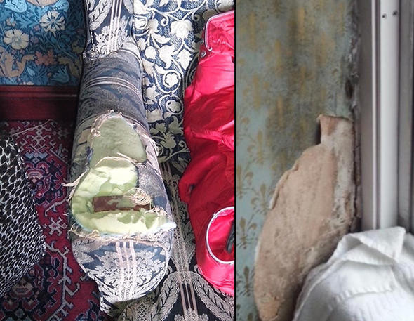 Sosyal medyada ifşa ettiler! Kan lekeleri kirli banyo... - Resim: 1