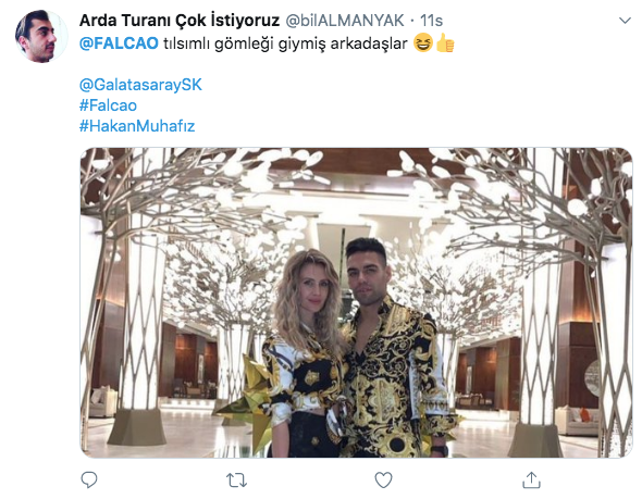 Radamel Falcao'nun kıyafeti olay oldu - Resim: 1