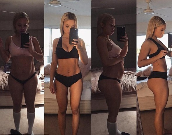 Doğumdan 2 ay sonra sıfır beden oldu - Resim: 2